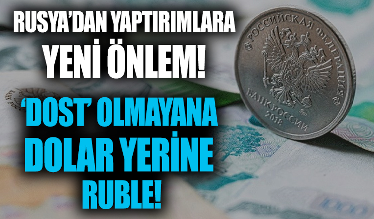 Rusya yaptırımlara karşı yeni önlem kararları aldı