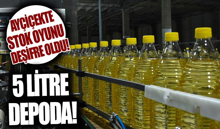 Ayçiçekte sıkıntı yok! Stokçuların adet yalanı: İsteyene depodan getiriyoruz