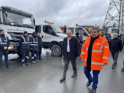 Esenler Belediyesi, Beklenen Kar Yagisina Karsi Bir Dizi Önlem Aldi