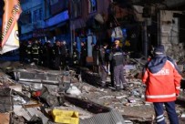  GAZİANTEP - Gaziantep'te korkutan patlama! Enkaz kaldırma çalışmaları sürüyor!