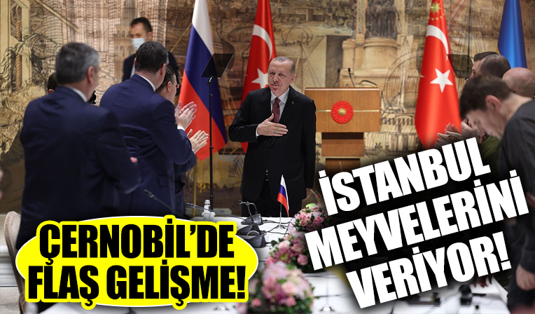 İstanbul'daki müzakereler meyvesini veriyor! Rus askerleri Çernobil'den çekildi!