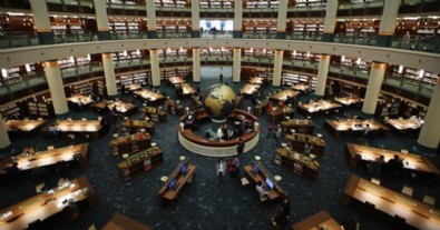 Cumhurbaşkanlığı Millet Kütüphanesi’nde bir sahur vakti...