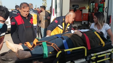 Otomobiller Kavsakta Çarpisti Açiklamasi 5 Yarali