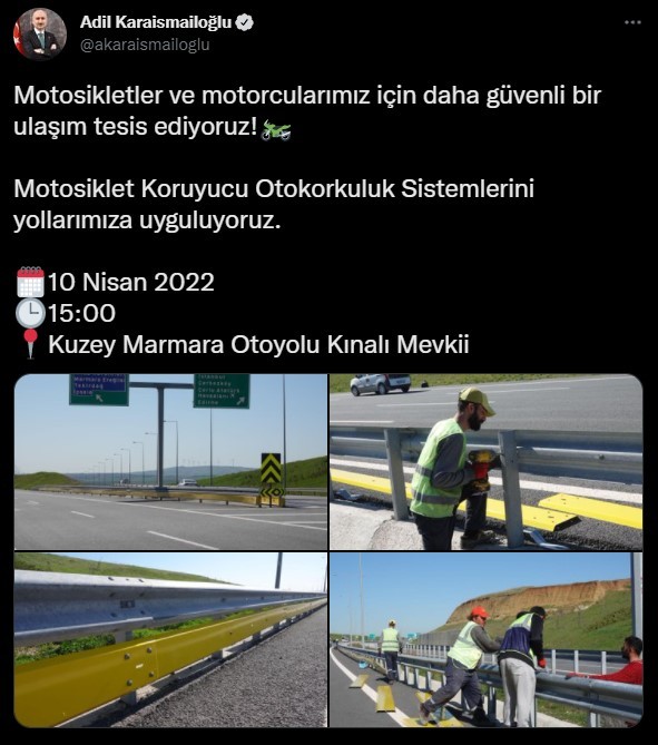 Motosikletçilerin istediği bariyer düzenlemeleri hayata geçiyor!
