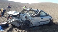 Amasya'da Takla Atan Otomobil Tarlaya Uçtu Açiklamasi 4 Yarali Haberi
