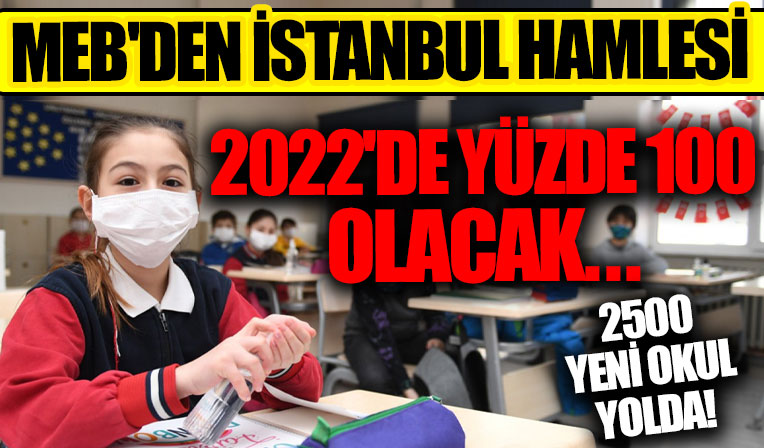 MEB'den son dakika açıklaması: İstanbul'a önemli yatırımlar yolda!