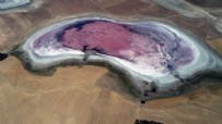  KÜÇÜK GÖL - Konya'daki pembe göl, bu yıl kahverenginde kaldı
