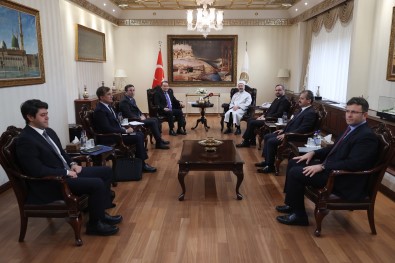 Türk Devletleri Teskilati Genel Sekreteri Amreyev'den Diyanet'e Ziyaret