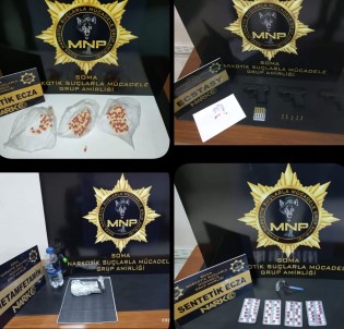 Soma'da Uyusturucu Operasyonlarinda 5 Tutuklama