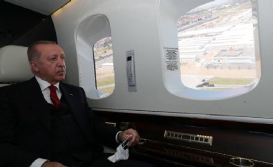 Açılışını Başkan Erdoğan'ın yapacağı Rize-Artvin Havalimanı için ilk test uçuşu gerçekleştirildi!