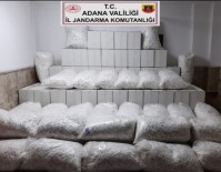 Adana'da Kaçak Makaron Ve Sigara Operasyonu