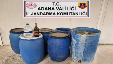 Adana'da Sahte Içki Üretilen Eve Operasyon