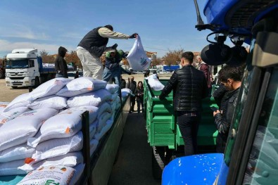 Baskentli Çiftçilere Nohut Tohumu Destegine Baslandi