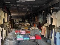 Giyim Magazasinda Çikan Yanginda Tekstil Ürünleri Zarar Gördü