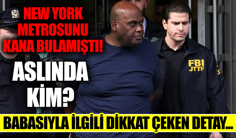 New York metrosunu kana bulamıştı! Saldırgan aslında kim? Babasıyla ilgili dikkat çeken detay...
