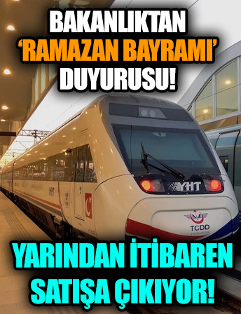 Ulaştırma ve Altyapı Bakanlığı 'Ramazan Bayramı' için duyurdu: Yarından itibaren başlıyor!