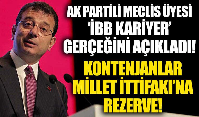 AK Partili Meclis Üyesi Kübranur Uslu 'İBB Kariyer' gerçeğini açıkladı: Kontenjanlar Millet İttifakı'na rezerve