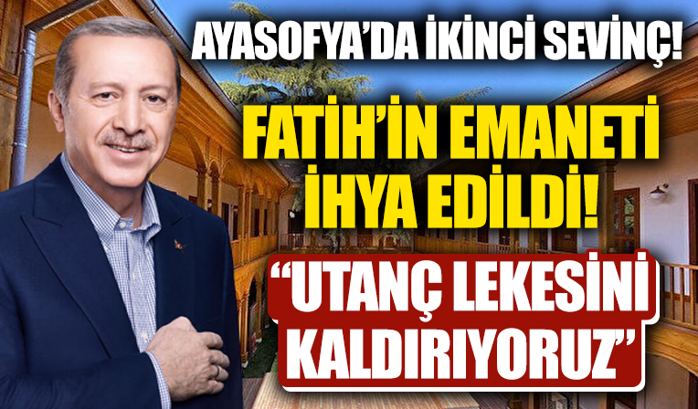 Başkan Erdoğan: Ayasofya'yı müzeye çeviren zihniyet bu medreseye de tahammül edememiştir!