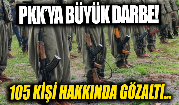Diyarbakır'da PKK/KCK operasyonu! 105 gözaltı kararı