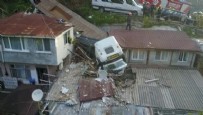 İstanbul’da evin üzerine TIR düştü: Dehşete düşüren görüntü!