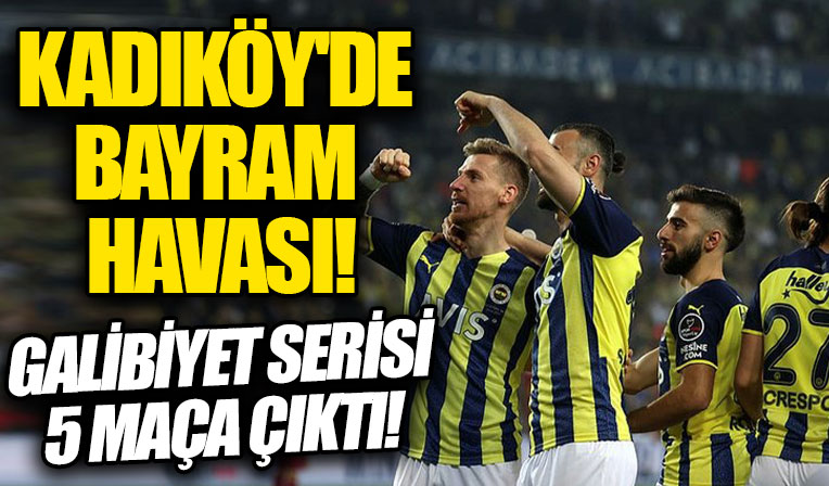 Fenerbahçe, Göztepe’yi rahat geçti! Galibiyet serisi 5 maça çıktı…