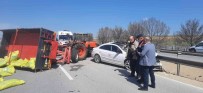 Otomobil Traktöre Çarpti Açiklamasi 2 Yarali