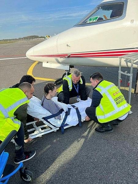 Hollanda'nın ölüme terk ettiği Funda Gök Türkiye'ye getirildi