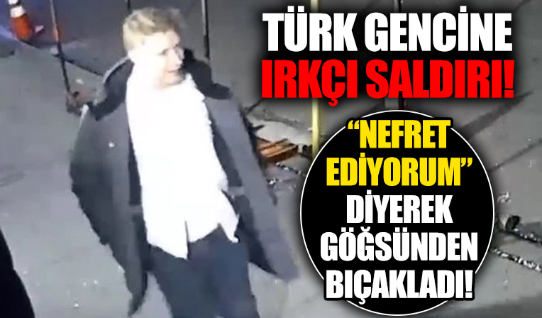 ABD'de Türk vatandaşına ırkçı saldırı! 'Nefret ediyorum' diyerek göğsünden bıçakladı