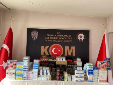Izmir'de Piyasaya Sürülmeye Hazir Binlerce Sahte Ilaç Ele Geçirildi
