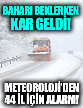 Meteoroloji'den 44 kent için alarm! Kar yağışı Trakya'ya geldi... İstanbullular dikkat!