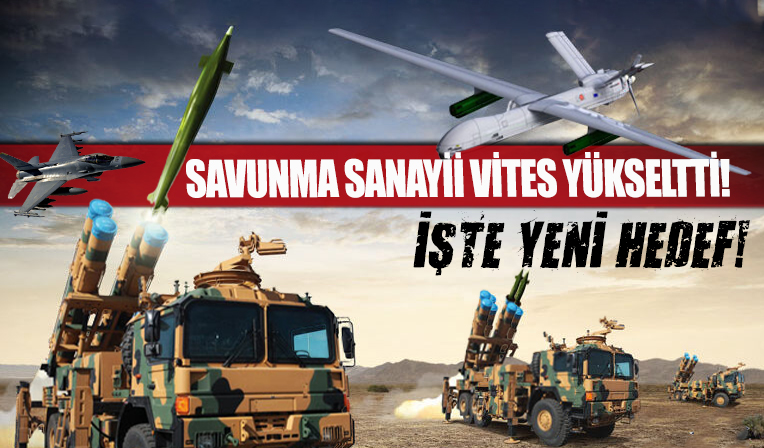 Savunma Sanayii vites yükseltti: İşte yeni hedef! TÜBİTAK iş birliği ile başladı
