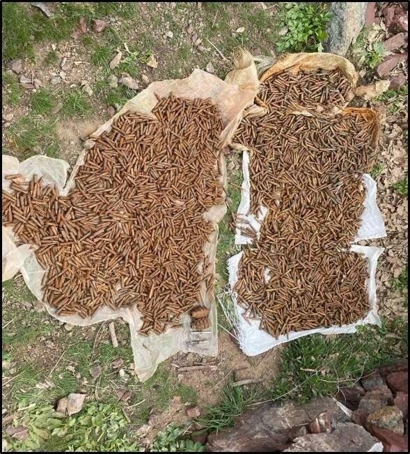 Pençe-Kilit Operasyonu'nda terör örgütüne ait çok sayıda mühimmat ele geçirildi