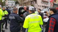 Taksi Duragina Aracini Park Eden Sürücü Gözaltina Alindi