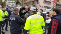 Taksi Duragina Aracini Park Eden Sürücü Gözaltina Alindi