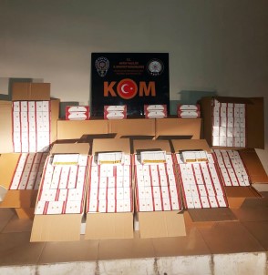 Hatay'da Kaçak Sigara Operasyonu