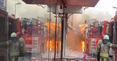 Sarıyer'de korkutan yangın! Çok sayıda ekip sevk edildi