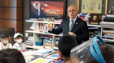 CHP'nin 23 Nisan temsili! Çocuklara dolar sorusu sordurdular!