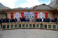 Gümüshane'de Üreticilere 150 Bin Sebze Fidesi Dagitildi