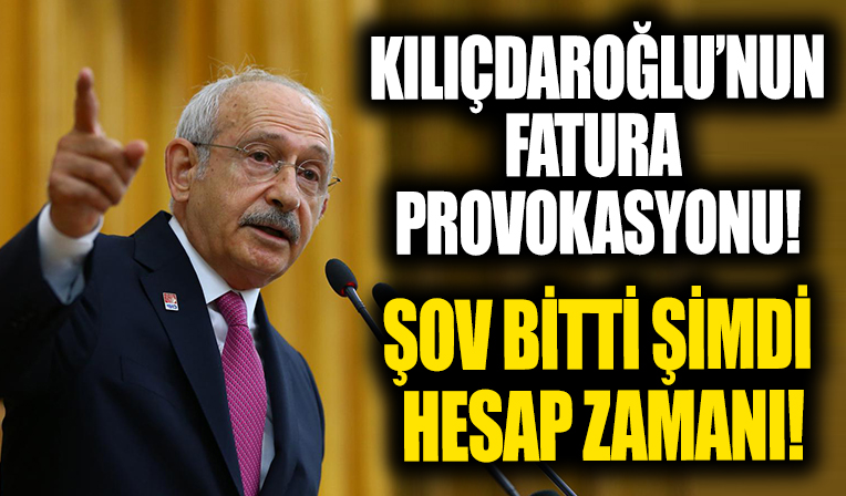 Kılıçdaroğlu'nun fatura şovu bitti şimdi hesap zamanı! Elektriği kesildi...