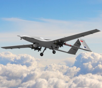 Altı tonluk robot uçak havalandı: Dünyanın en güçlü SİHA'sı olacak
