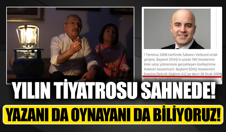 Kılıçdaroğlu'nun elektrik şovunun arkasından tiyatro çıktı! Senaryo Kıvanç Zaimler görüşmesinde mi yazıldı?