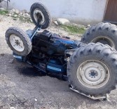 Nallihan'da Traktör Devrildi Açiklamasi 1 Ölü