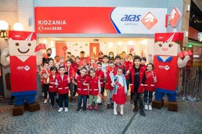 Aras Kargo Kidzania Subesi, 23 Nisan Etkinliginde Çocuklara Ev Sahipligi Yapti