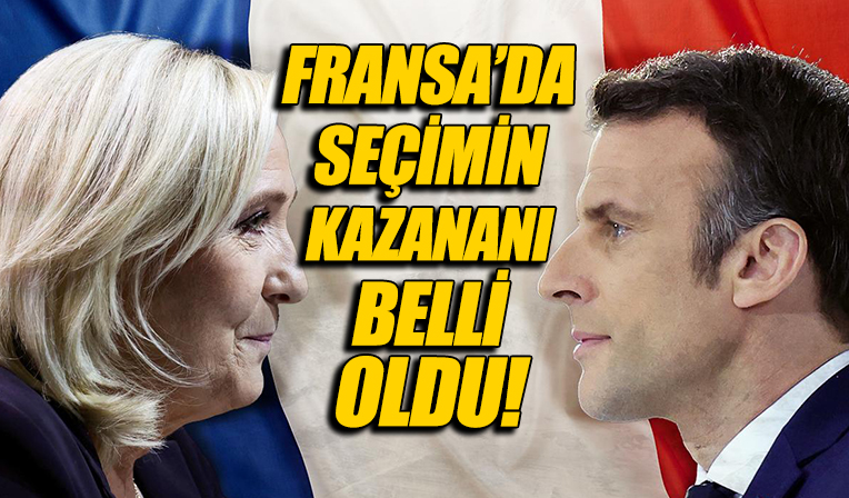 Fransa'da seçimin kazananı Macron