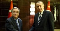 RECEP TAYYİP ERDOĞAN - Başkan Erdoğan, BM Genel Sekreteri Guterres ile görüştü!