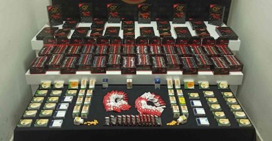 Binlerce Kaçak Cinsel Içerikli Ürün Ele Geçirildi