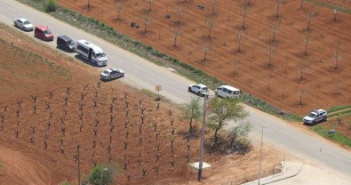 Ramazan Bayrami Öncesi Olusan Yogunluk Helikopterle Havadan Denetlendi