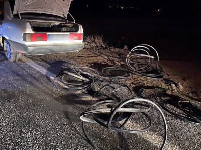 16 Ayri Sabikasi Bulunan Kablo Hirsizi Tutuklandi