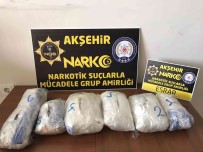 Konya'da Aracin Stepnesinde 3 Kilo 130 Gram Esrar Ele Geçirildi Haberi