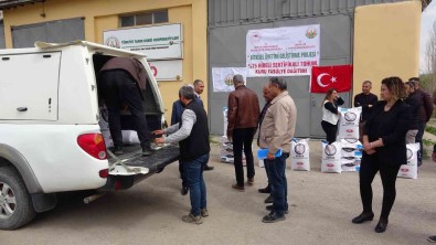 Van'da 15 Ton Kuru Fasulye Tohumu Dagitildi
